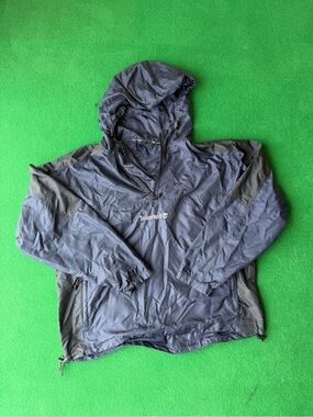 Men’s Large Vintage 90s Timberland Quarter Zip Windbreaker Jacket